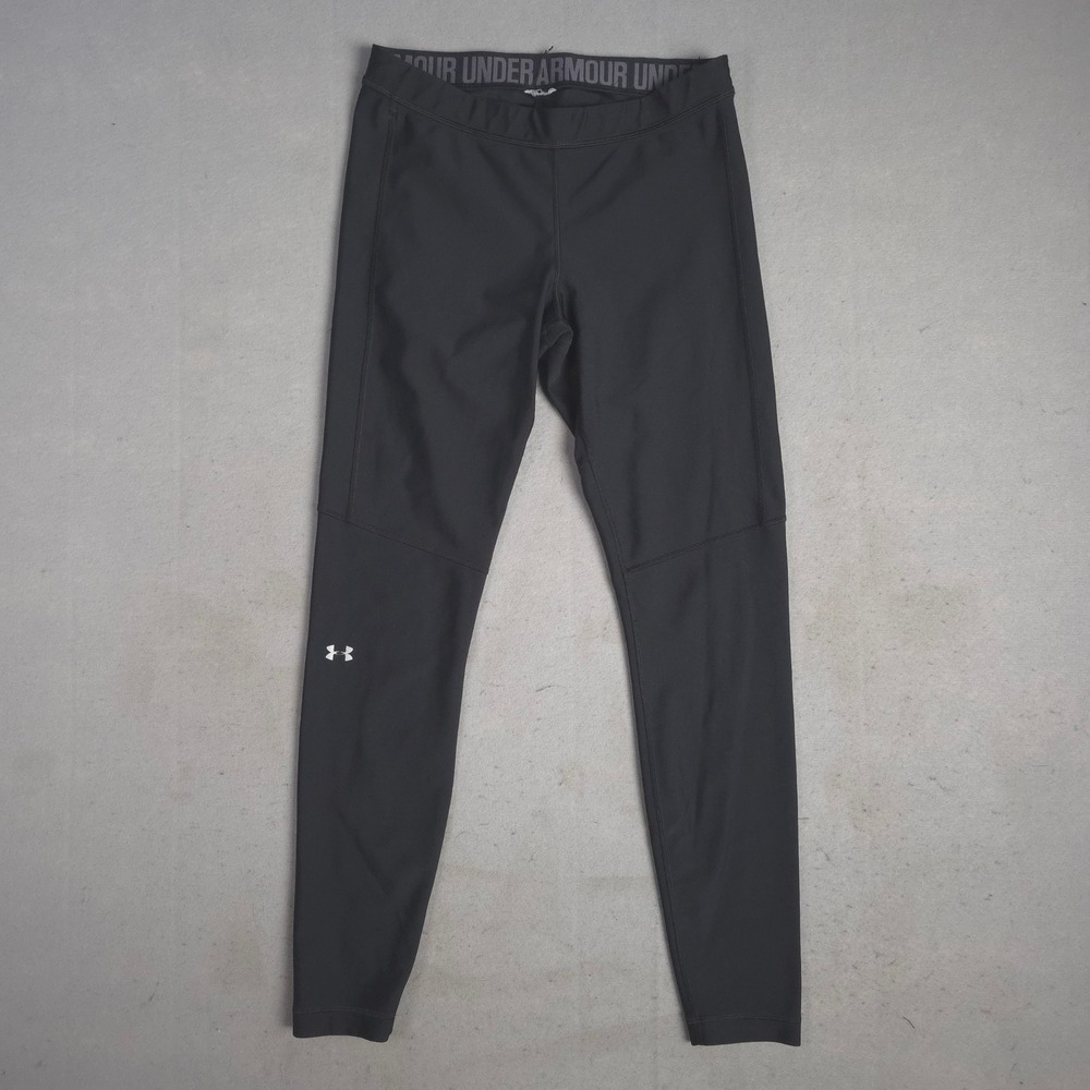 Under Armour Mens Black HeatGear Compression Fit‎ Training Leggings